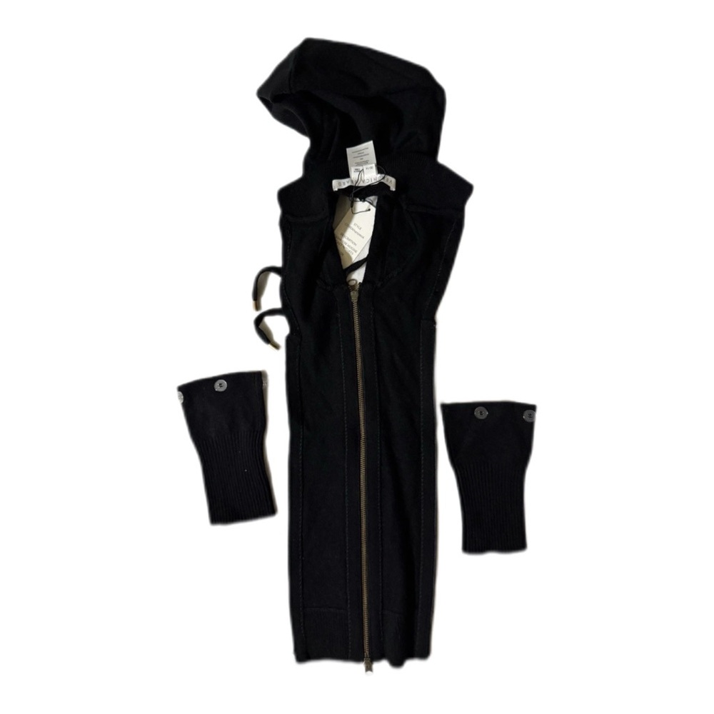 Veronica beard cashmere hoodie Dickey insert $295 w/ cuffs for blazer jackets
